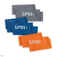 SPRI Resistance Stretch Band Kit, 3 pack (Light, Medium, Heavy)