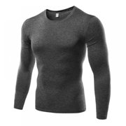 Men's Cool Quick Dry Long Sleeve Sport Shirts Fitness Baselayer Running T-shirts Gym Compression Clothing Top Men Shirts Athletic Workout Running Shirts Sport Accessory