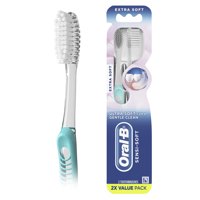 Oral-B Sensi-Soft Manual Toothbrush, Extra Soft, 2 Ct