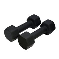 Amber Fight Gear Neoprene Dumbbell for Muscle Toning strength building and rehab 1lb set