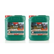 Canna 5 L Coco Part A & B-Veg & Bloom Nutrient-Developed For Run to Waste in Coco Mediums-CANNA 9410005