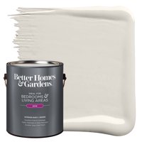 Better Homes & Gardens Interior Paint and Primer, Silver Sand / Beige, 1 Gallon, Satin