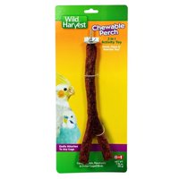 (2 Pack) Wild Harvest Chewable Perch for Cockatiels, Parakeets & Caged Birds