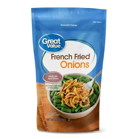 Great Value French Fried Onions, 6 oz