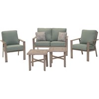 Md Canyon 5pc Set: 2 Side Chairs, Loveseat, and 2 Coffee Tables