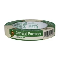 Duck Brand .7 in. x 55 yd. Beige General Purpose Masking Tape