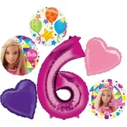 Barbie Sparkle 6th Birthday Party Supplies Balloon Bouquet Decorations