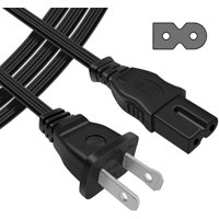 6 ft 6 feet 2Prong Polarized Power Cord for Vizio LED TV Smart HDTV AC Wall Cable