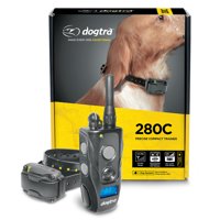 Dogtra 280C Remote Dog Training E-Collar Waterproof 127-Level Precise Control LCD Screen -Mile