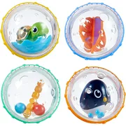 Munchkin Float and Play Bubbles Bath Toy, 4 Pack