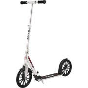 Razor A6 Kick Scooter - Extra large 10" Wheels, Longer Deck, Anodized Aluminum Frame, Foldable, Adjustable Handlebars, Lightweight, for Riders up to 220 lbs