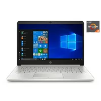 HP 14 14" Micro-Edge Laptop Computer, AMD Ryzen 3 3200U up to 3.5GHz (Beats i5-7200U), 4GB DDR4 RAM, 256GB SSD, 802.11AC WiFi, Bluetooth 4.2, Windows 10, 64GB Flash Drive