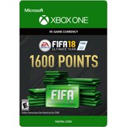 Xbox One FIFA 18 Ultimate Team 1600 Points (email delivery)