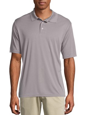 Yana Sport Men's and Big Men's Cool Dri Performance Polo (50+ UPF), Up to Size 3XL