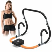 Ab Fitness Crunch Abdominal Exercise Workout Machine for Glider Roller & Pushup