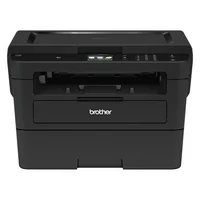 Brother HL-L2395DW Monochrome Laser Printer, Convenient Flatbed Copy & Scan, Wireless Connectivity