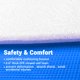 image 6 of Yescom 13 Ft Universal Replacement Round Trampoline Safety Pad PVC EPE Foam Protection