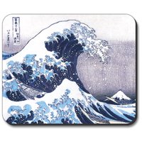 Art Plates Mouse Pad - Hokusai: Great Wave