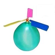 Kids Toy Balloon Helicopter (12 pack)Children's Day Gift Party Favor easter basket, stocking stuffer or birthday!