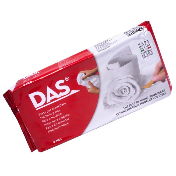 DAS® Air Hardening Modeling Clay, White, 2.2 lb, Block