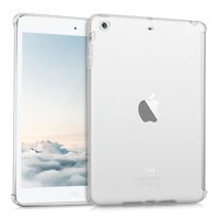 kwmobile TPU Silicone Case Compatible with Apple iPad Mini 2 / iPad Mini 3 - Soft Smart Cover Compatible Protective Cover - Matte Transparent