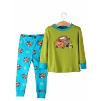 Kids Boys Cotton Long Sleeve Sport Casual Set Baby Cotton Sleepwear Pajamas 1-7Y
