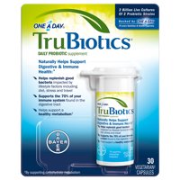 One A Day TruBiotics Daily Probiotic Supplement Capsules, 30 Count