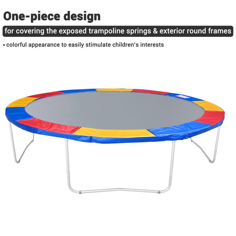 Image 8 of Yescom 12 Ft Universal Replacement Round Trampoline Safety Pad PVC EPE Foam Protection