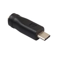 Winnereco DC Power Adapter Type-C USB Male to 5.5x2.1mm Female Jack for Laptop PC