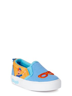 Boys Blippi Toddler Boys' Twin Gore Casual Sneakers with Glasses Print (Toddler Boys)
