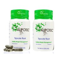 2 PACK Alipotec CAPSULES Raiz de Tejocote Root Supplement - 180 Day (6 Month Total) Supply