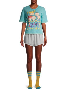 Rugrats Women's Licensed 3-Piece Pajama Set