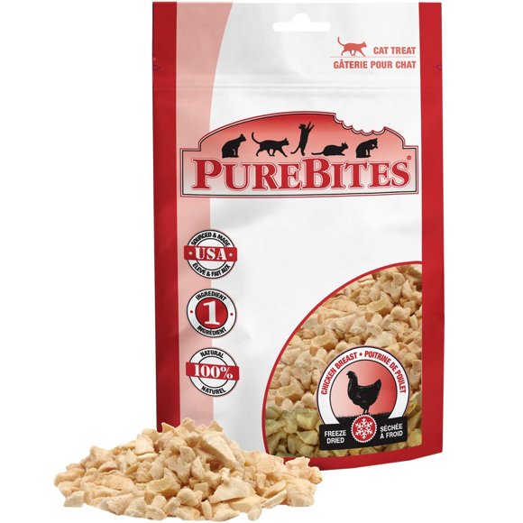 PureBites Chicken Breast Freeze-Dried Cat Treats, 1.09 Oz