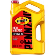 Pennzoil High Mileage 10W-30 Conventional Motor Oil, 5 Quart