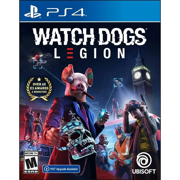 Used UBISoft Watch Dogs Legion Standard Edition (PlayStation 4) (Refurbished)