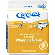 Crystal Creamery Heavy Whipping Cream, 8 Oz.