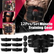 ABS Stimulator Training, Buttocks Arms Abdominal Muscle Trainer Smart Body Building Fitness Ab Core Toners Work Out