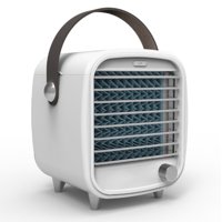 Portable Air Conditioner Fan, Portable Cooling Fan with Icebox, Mini Air Conditioner for Home & Office, Super Cold Wind, Night Light Features