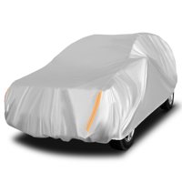 YITAMOTOR 17ft Car Cover Universal Fit All Weather Waterproof SUV Protection, Silver