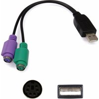 Addon 20.00Cm (8.00In) Usb 2.0 (A) Male To Ps/2 Female Grey Adapter Cable