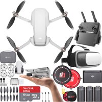 DJI Mavic Mini Quadcopter Drone Fly More Combo Renewed with Headset Bundle
