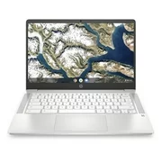 HP Chromebook 14-Inch HD Laptop, Intel Celeron N4000, 4 GB RAM, 32 GB eMMC, Chrome (14a-na0020nr, Ceramic White)