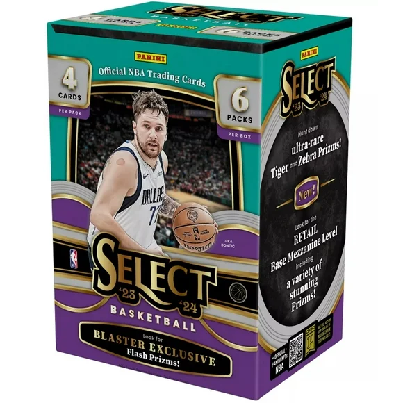 2023-24 Panini Select NBA Basketball Blaster Box