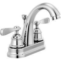 Peerless Centerset Two Handle Bathroom Faucet in Chrome