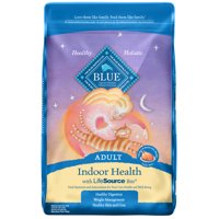 [Multiple Sizes] Blue Buffalo Indoor Health Natural Adult Dry Cat Food, Chicken & Brown Rice