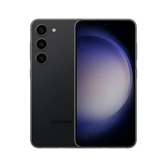 Straight Talk SAMSUNG Galaxy S23, 128GB, Black - Prepaid Smartphone