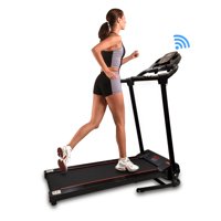 SereneLife SLFTRD18 - Track Base Smart Treadmill with Downloadable App