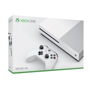 Microsoft Xbox One S 500GB Console, White, ZQ9-00001