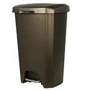 12.1-gal Hefty Premium StepOn Trash Can with Soft Close