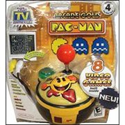 Pacman Gold Edition #4 Namco Collection Of 8 Classic Arcade Games Plug It In & Play